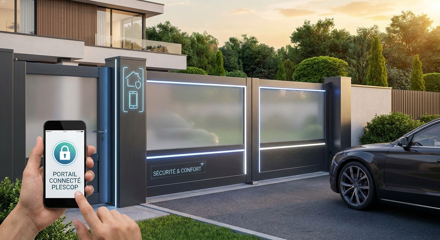 Plescop : L'Innovation Redéfinit le Portail Automatique